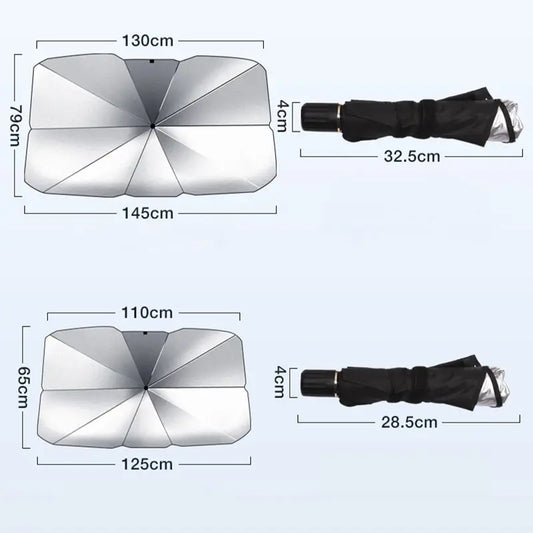 Parasol plegable de coche universal