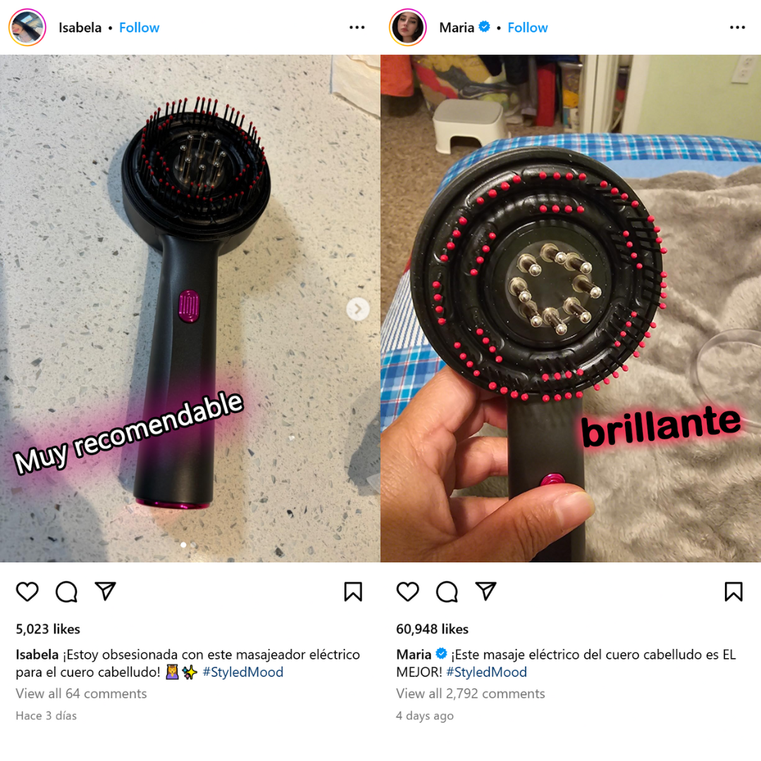 Styled Mood Electric Scalp Massage