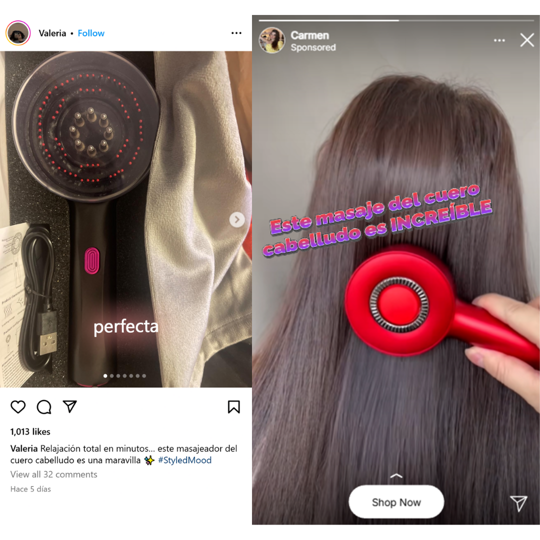 Styled Mood Electric Scalp Massage