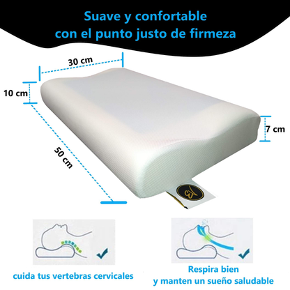 Almohada viscoelástica cervical