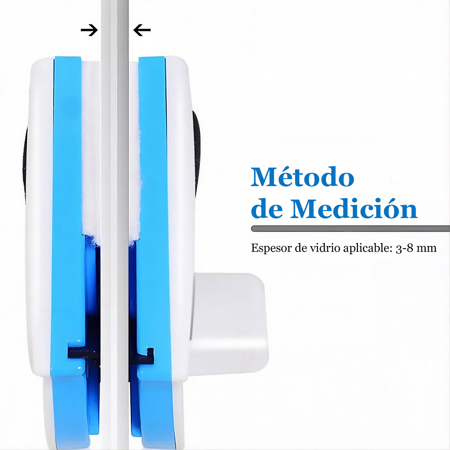 Limpiacristales magnético
